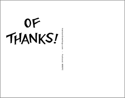 Back - PC8000 - Of Thanks