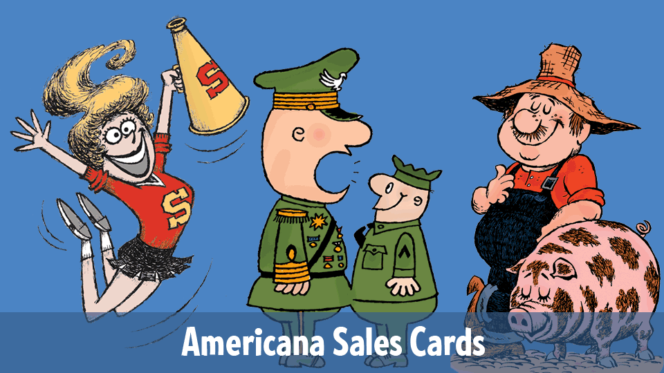 American Patriotic Sales Greeting Cards