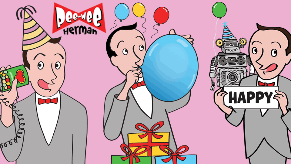 Pee-wee Herman Greeting Cards