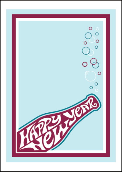 3471 - Front - Happy New Year